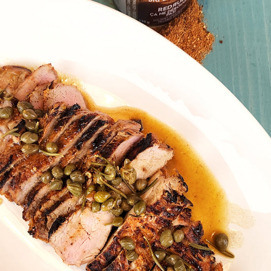 Lemon Rosemary BBQ Pork