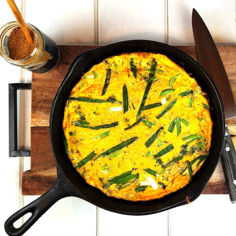 Easy Frittata with Broccoli and Cheddar &ndash; Big Cove Foods
