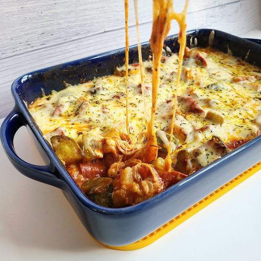 Zucchini Pizza Bake