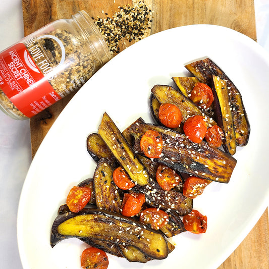 Ancient Chinese Secret Eggplant and Tomatoes