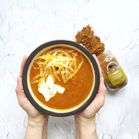 Spicy Egyptian Summer Cabbage Soup