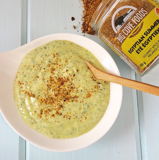 Spicy Herbed Yogurt Sauce