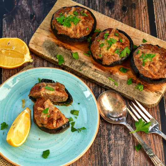Stuffed Portabella Mushrooms