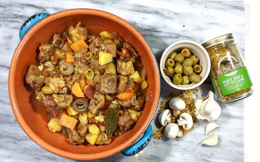 Rustic Pork and Olive Stew