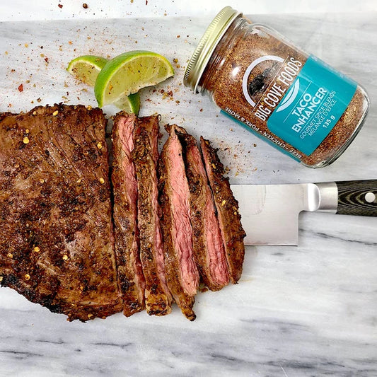 Zesty Grilled Taco Enhancer Marinated Flank Steak