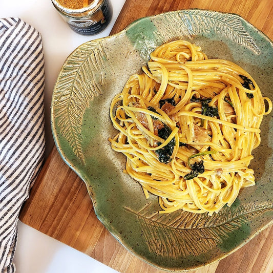 Easy Chicken Alfredo with Porcini