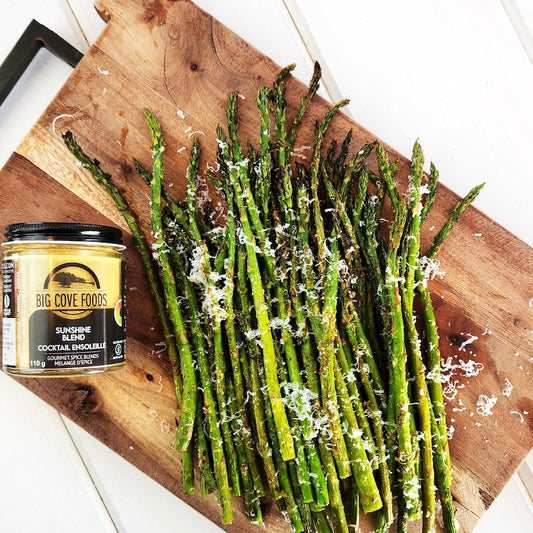 Grilled Asparagus and Parmesan