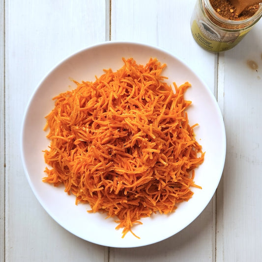 Simple Spicy Carrot Salad