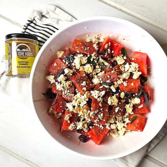 Spicy Watermelon Salad