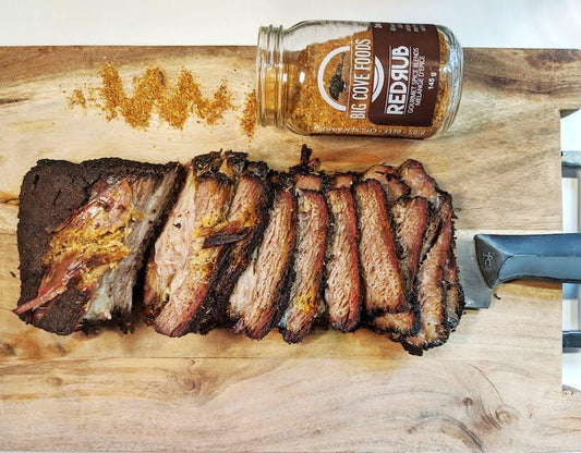 Red Rub Smoked Brisket