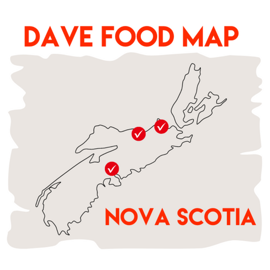 Dave Food Map - Nova Scotia