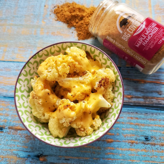 Roasted Cauliflower Mac N Cheese